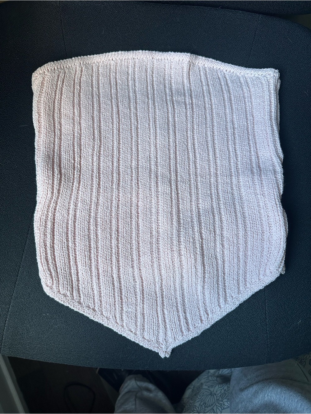Cotton On pink sweater tube top
